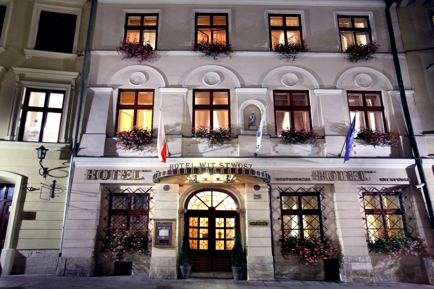 Hotel Wit Stwosz Cracovie Extérieur photo